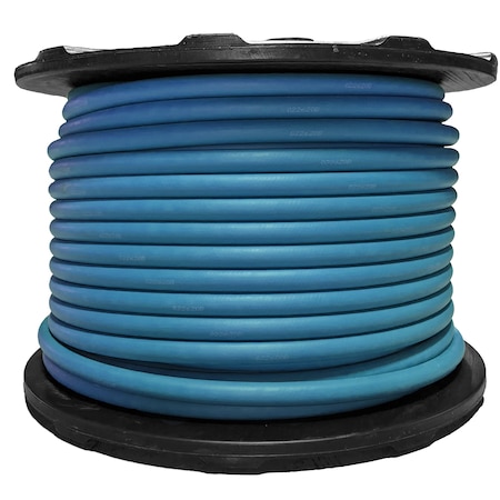 Continental 1/2" x 250' Blue EPDM Rubber Air Hose, 300 PSI, Bulk Hose HZU05030-250